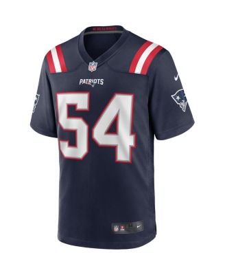 Men's Tedy Bruschi New England Patriots Game Retired Player Jersey