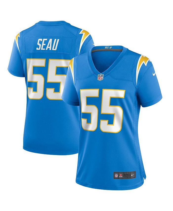 Nike Women's Junior Seau Powder Blue Los Angeles Chargers Game Retired  Player Jersey - Macy's