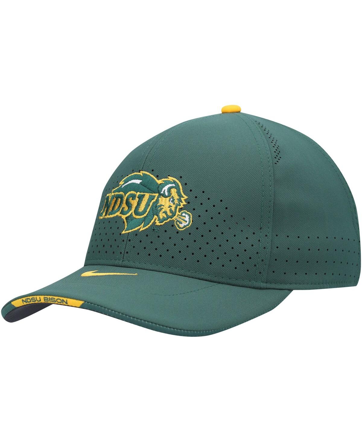 Men's Nike Green Ndsu Bison 2021 Sideline Classic99 Swoosh Performance Flex Hat