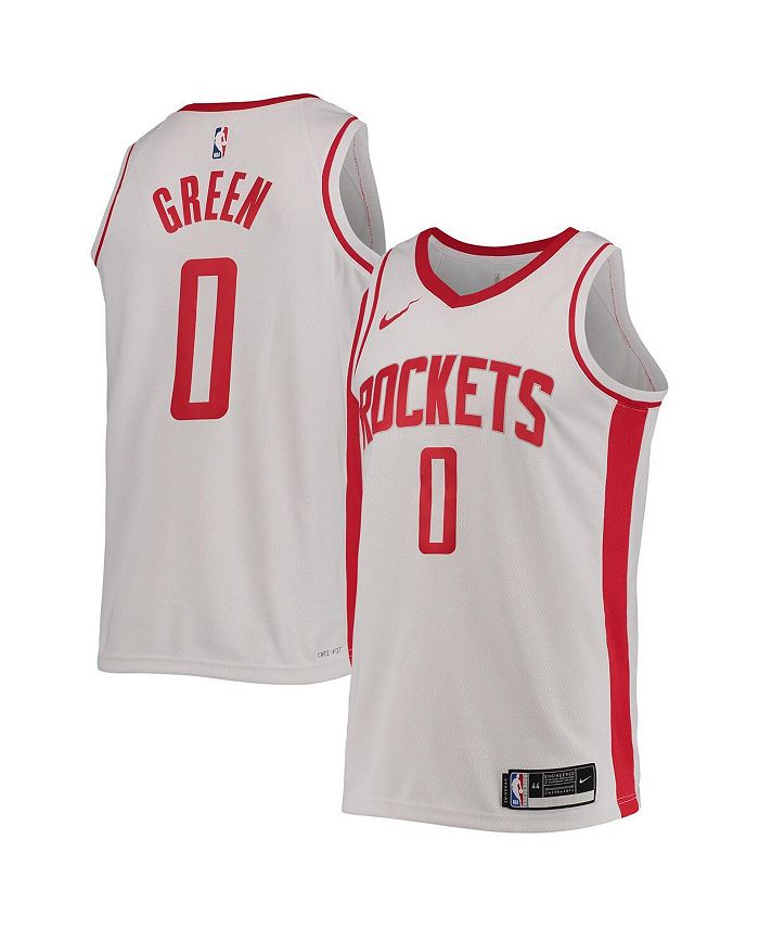 Houston Rockets Nike Classic Edition Swingman Jersey - White - Jalen Green  - Unisex