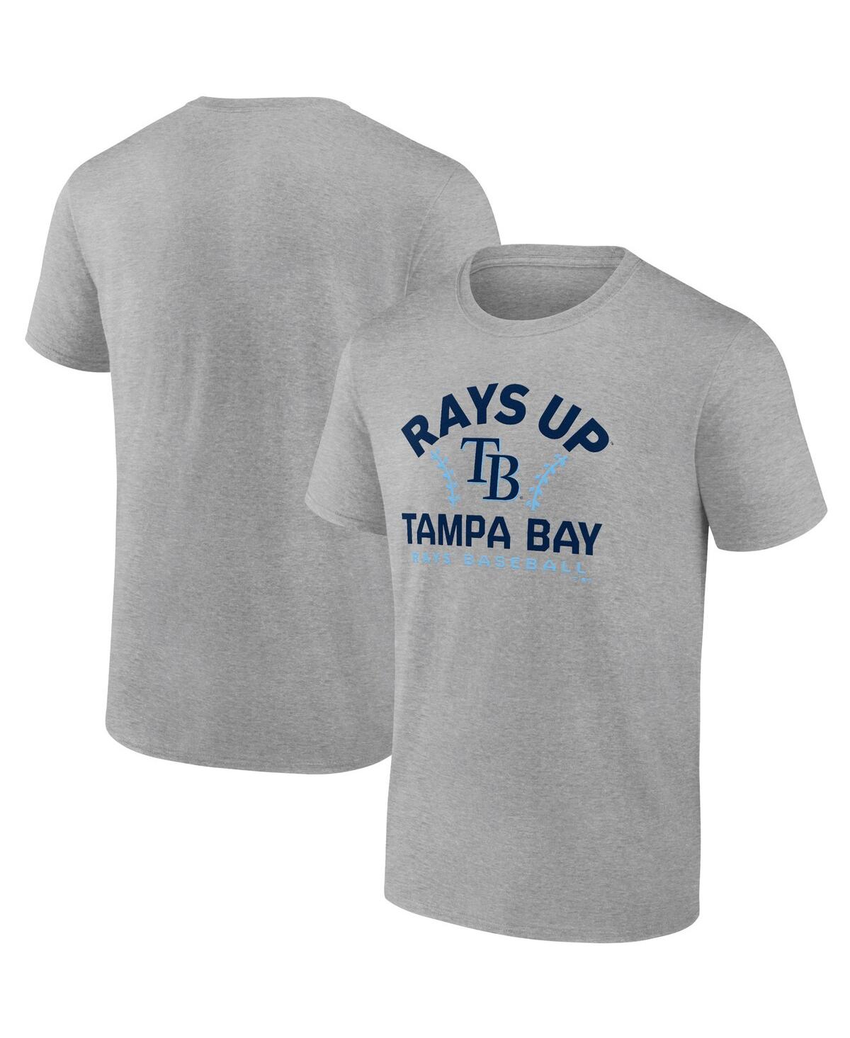 Men's FanaticsTampa Bay Rays Iconic Go for Two T-shirt - Heathered Gray