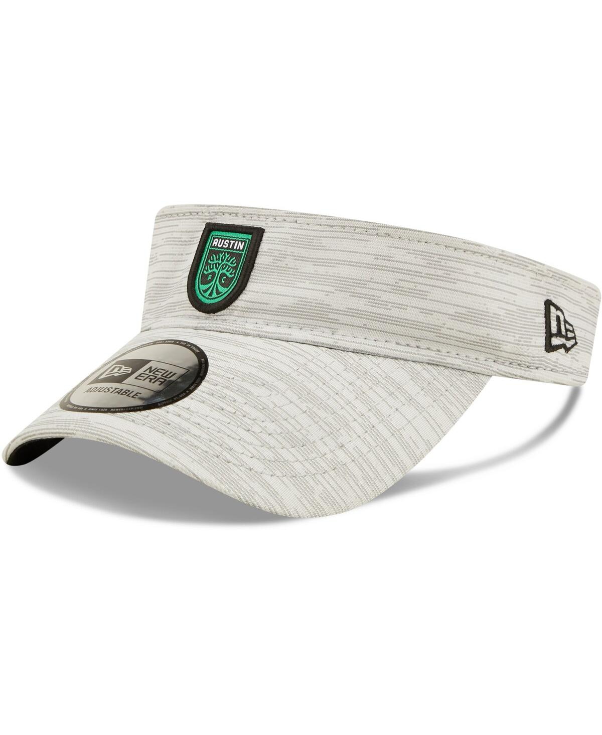 New Era Gray Austin Fc Distinct Visor In Gray