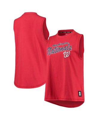 Women's Red Washington Nationals Marcie Tank Top
