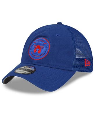 New Era Men's Royal Chicago Cubs Cooperstown Collection Team Rustic Trucker  9Twenty Adjustable Hat - Macy's