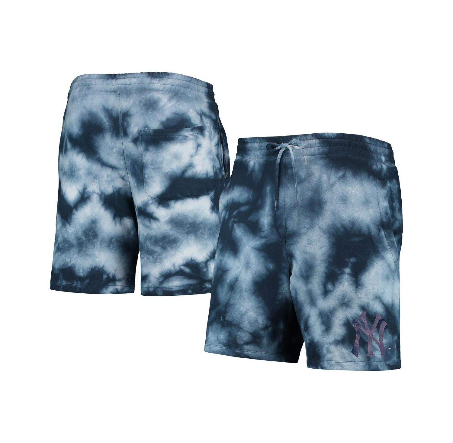 Men's Navy New York Yankees Team Dye Shorts