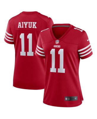 Nike Brandon Aiyuk Scarlet San Francisco 49ers Team Player Game Jersey