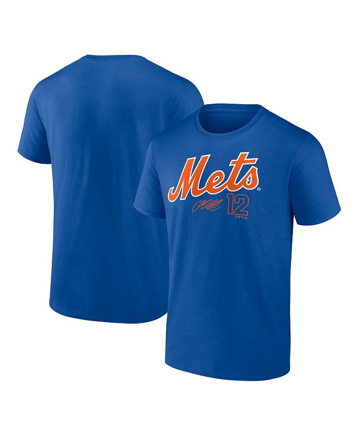 Men's Nike Francisco Lindor Royal New York Mets Name & Number T-Shirt