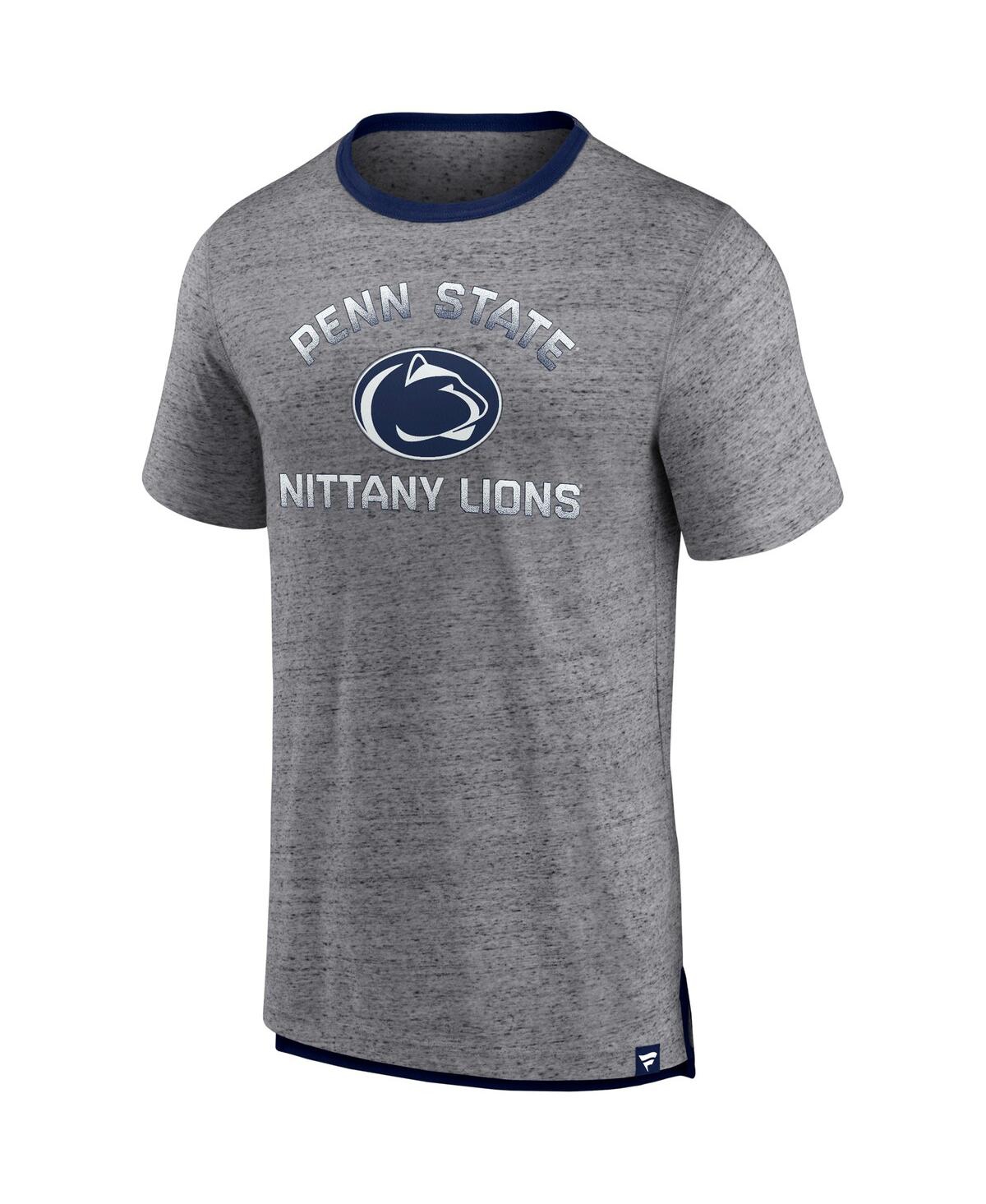 Shop Fanatics Men's  Heathered Gray Penn State Nittany Lions Personal Record T-shirt