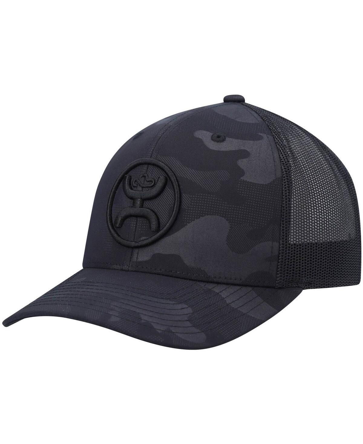 Hooey Men's  Black O-classic Trucker Snapback Hat