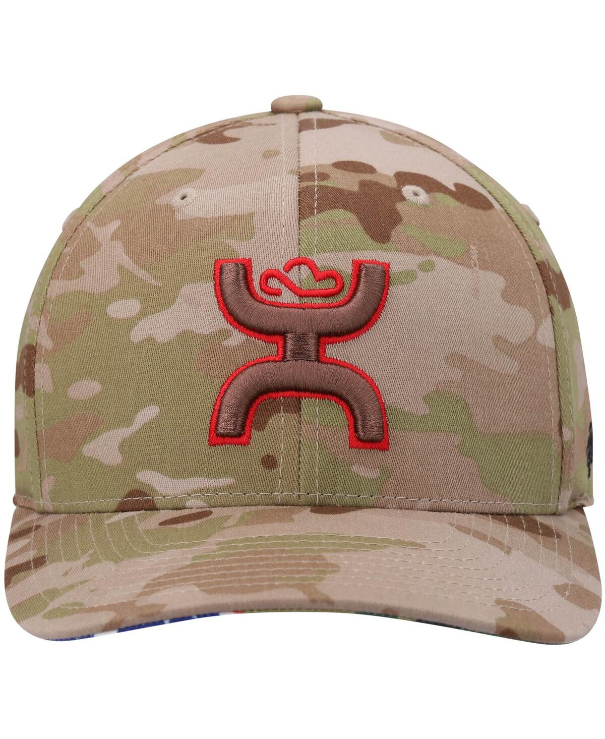 Shop Hooey Men's  Camo Chris Kyle Wordmark Flex Fit Hat