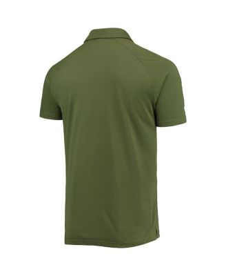 Men's Olive Chicago White Sox Delta Sector Raglan Polo Shirt