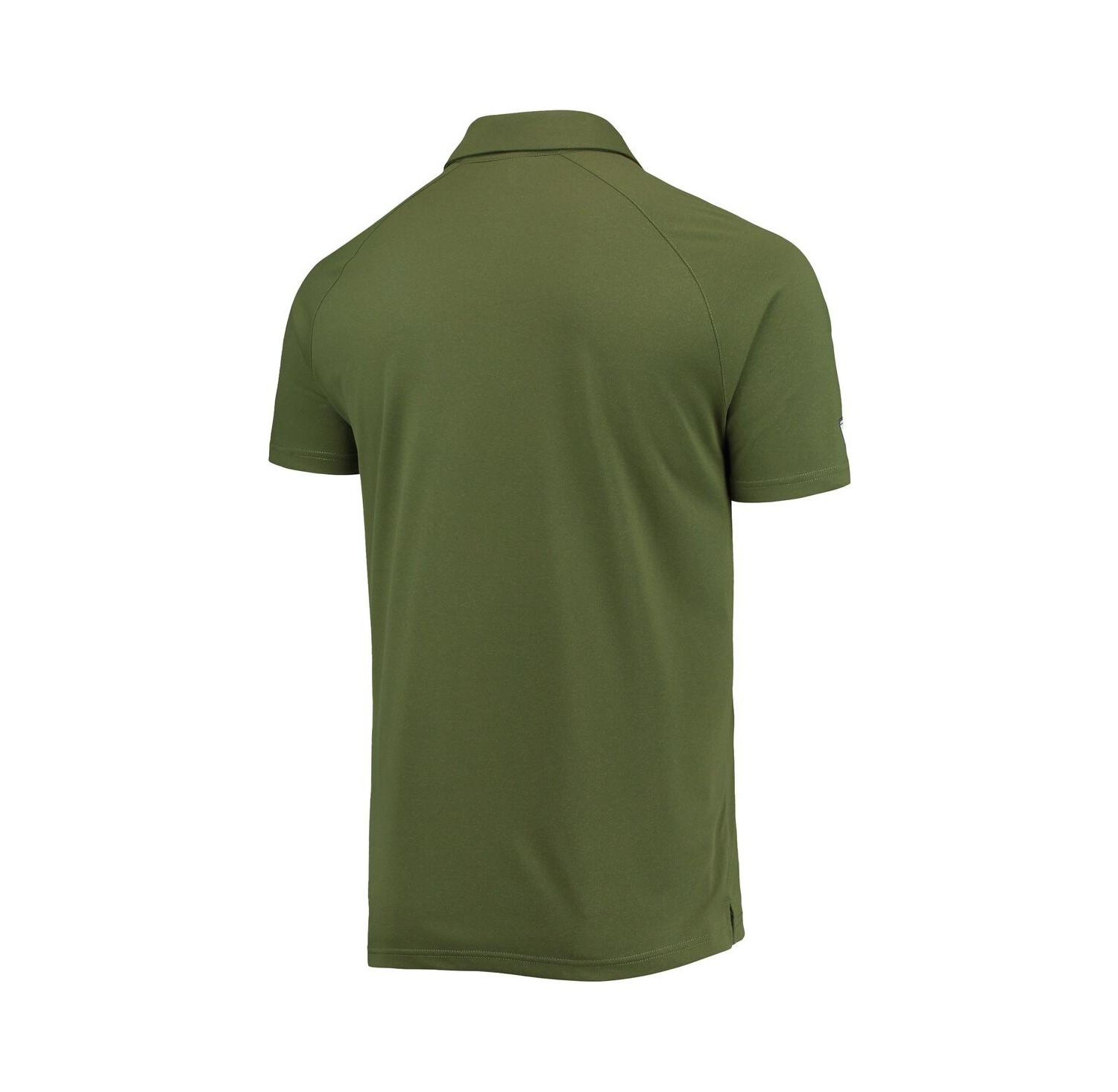 Men's Olive Chicago White Sox Delta Sector Raglan Polo Shirt