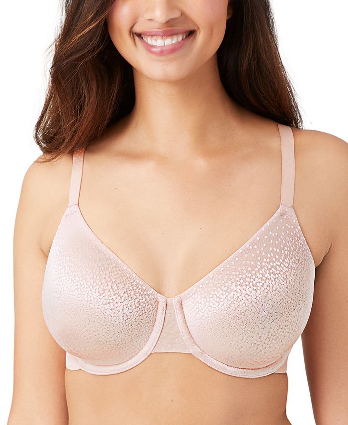 Wacoal Back Appeal Smoothing Underwire Bra in First Bloom