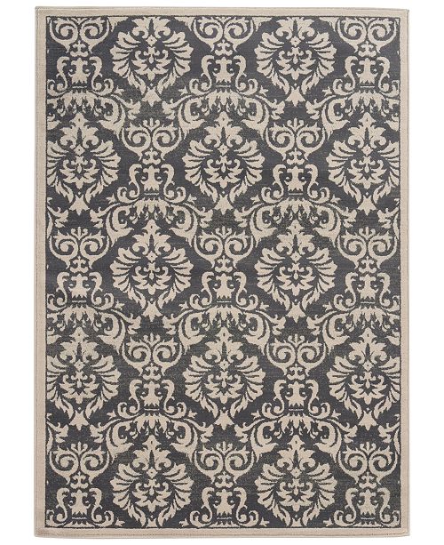 Oriental Weavers Closeout Warren Cove Wc530k Damask 1 10 X 7 3 Runner Rug Reviews Rugs Macy S
