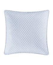 Blue euro pillows top