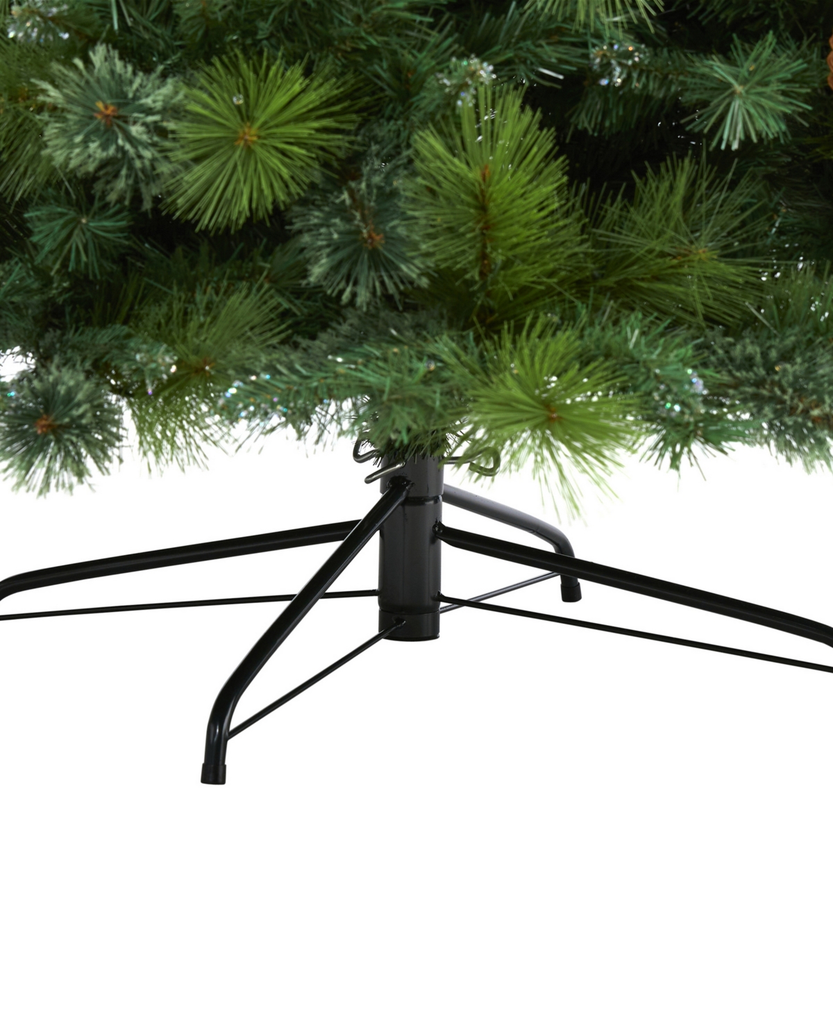 Montana Mixed Pine Artificial Christmas Tree with Pine Cones, Berries and Lights,