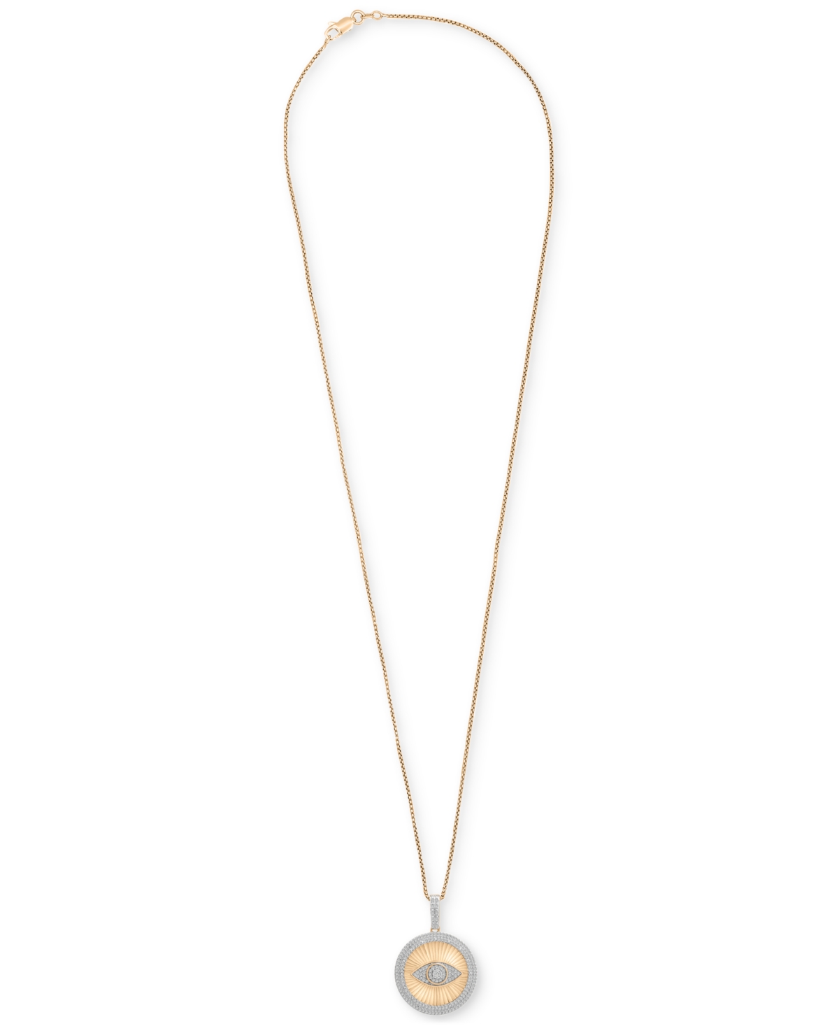 Men's Diamond Evil Eye 22