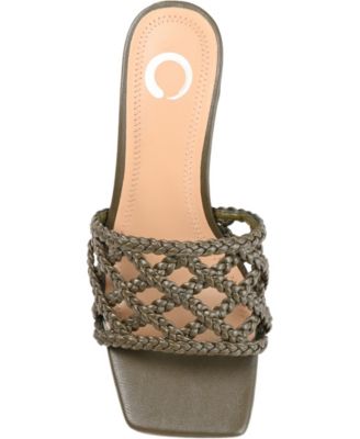 Women's Evvie Braided Block Heel Sandals