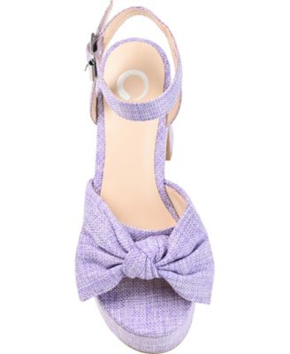 Women's Zenni Platform Bow Sandals