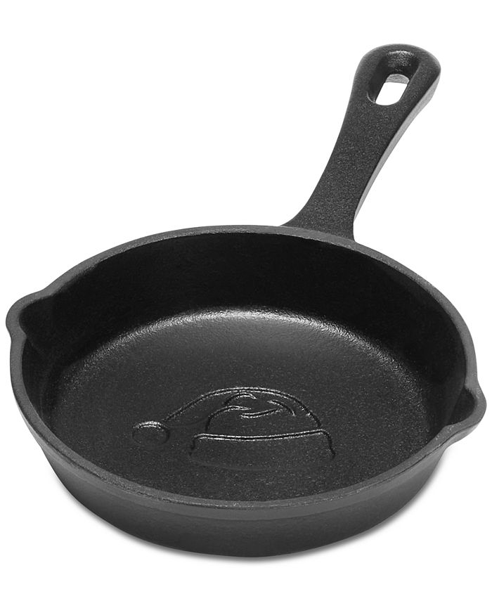 Martha Stewart Collection Mini Santa Hat Cast Iron Skillet, Created for