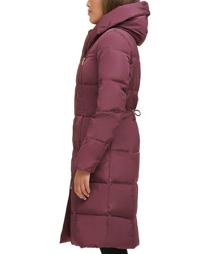 Cole Haan Women's Signature Asymmetrical PillowCollar Down Puffer Coat