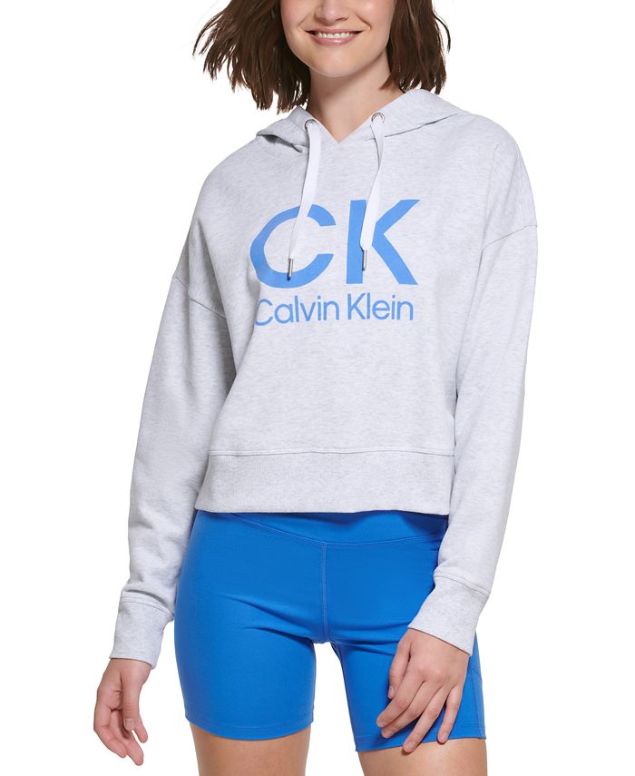 Calvin Klein Women's Graphic Logo Hoodie & Reviews - Activewear - Women -  Macy's
