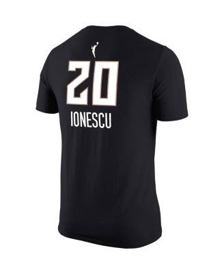 Men's Sabrina Ionescu Black New York Liberty Explorer Edition Name and Number T-shirt