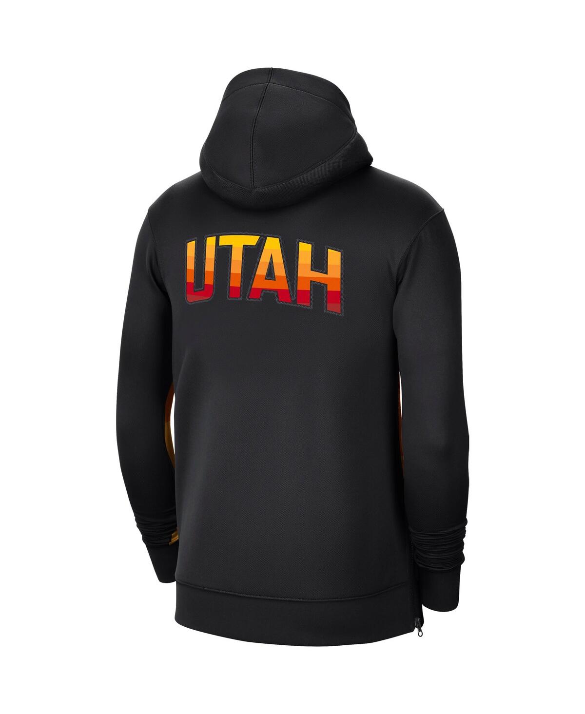 Shop Nike Men's  Black Utah Jazz 2020/21 City Edition Showtime Performance Full-zip Hoodie