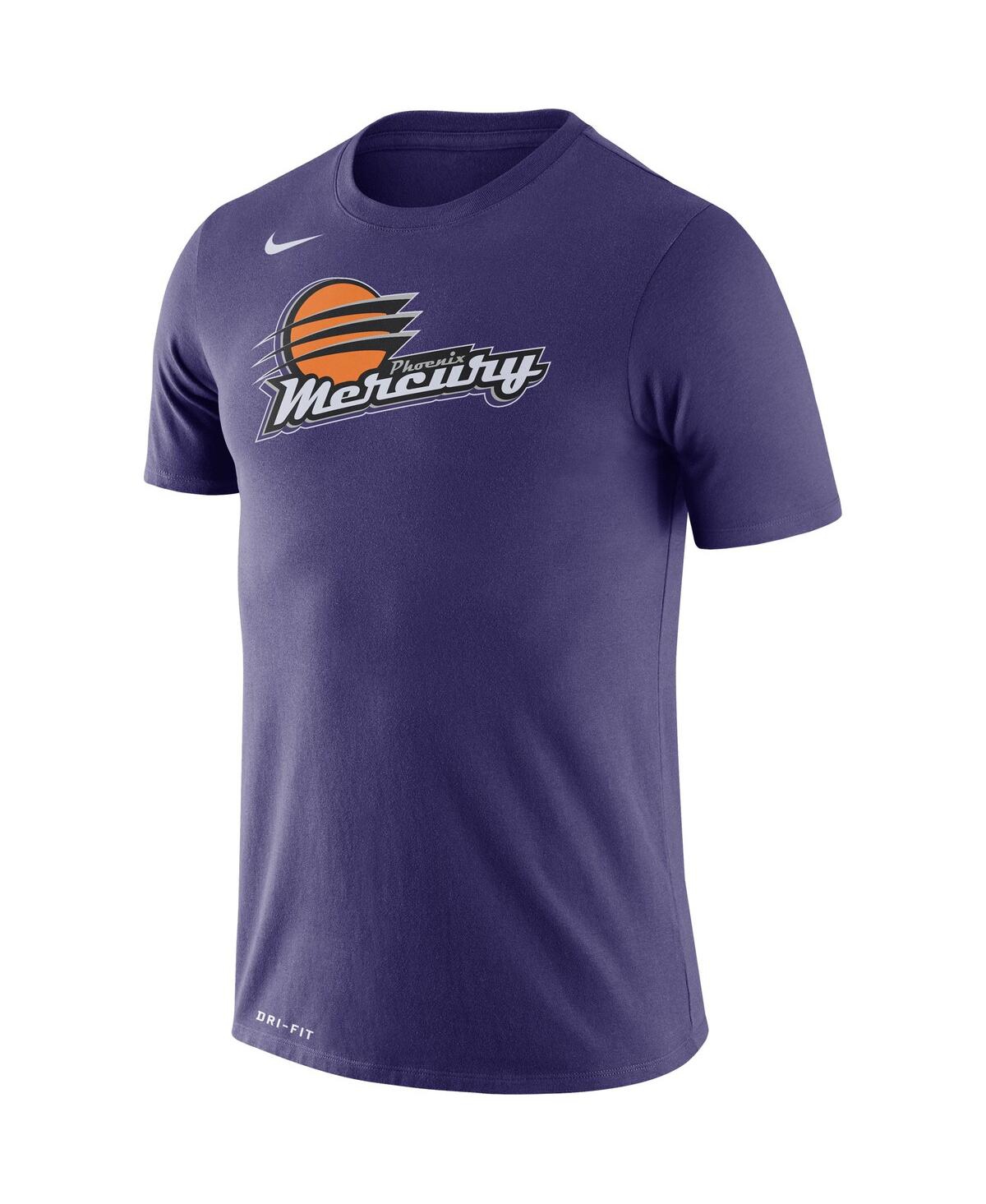 Shop Nike Women's  Purple Phoenix Mercury Logo Performance T-shirt