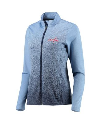 Women's Royal, Navy Washington Capitals Guide Desert Dry Full-Zip Jacket