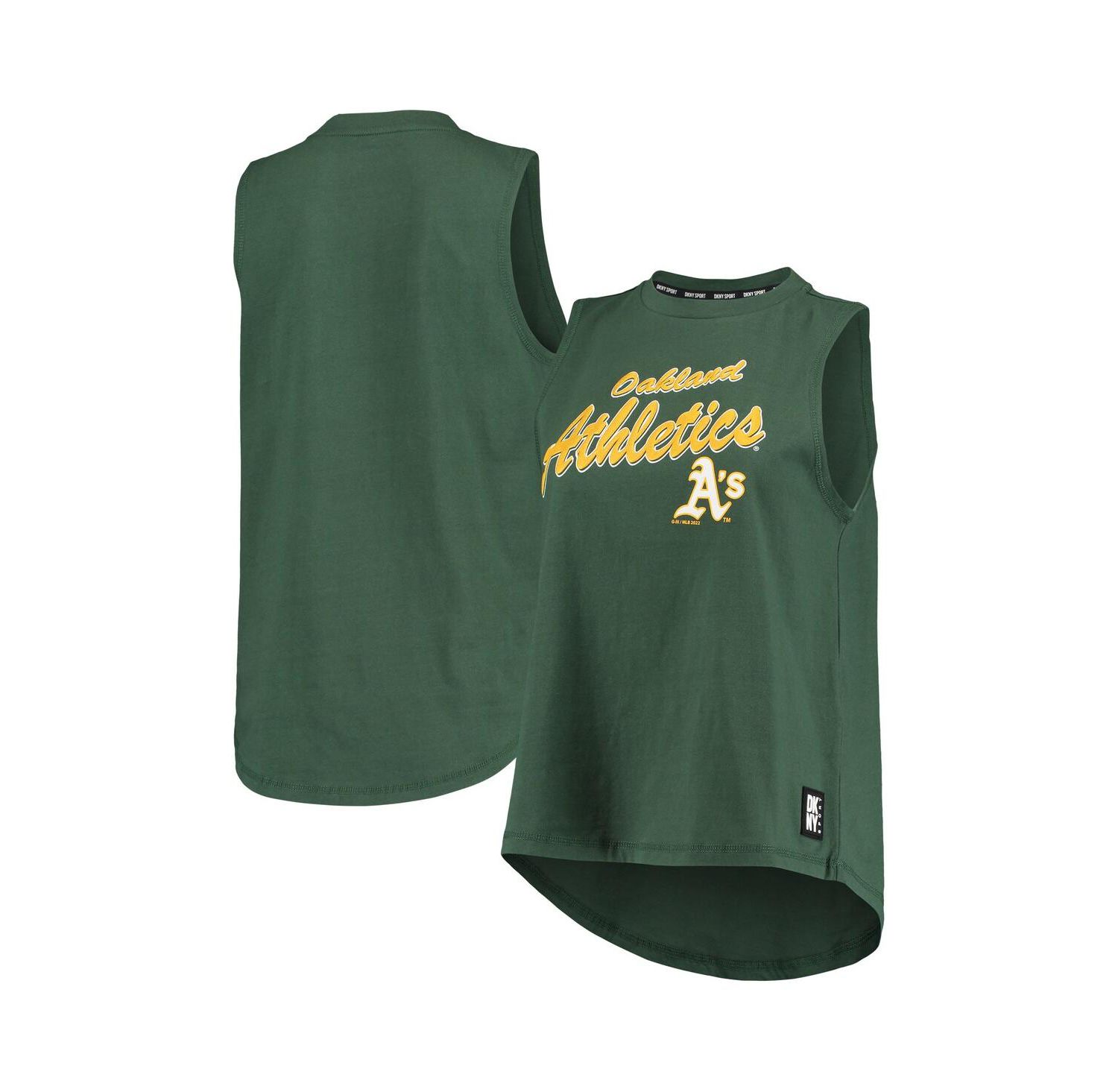 Women's Green Oakland Athletics Marcie Tank Top