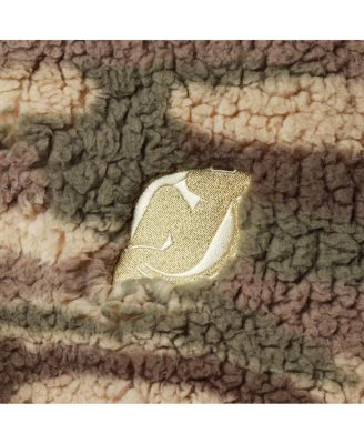 Women's Camo New Jersey Devils Sherpa Quarter-Zip Jacket