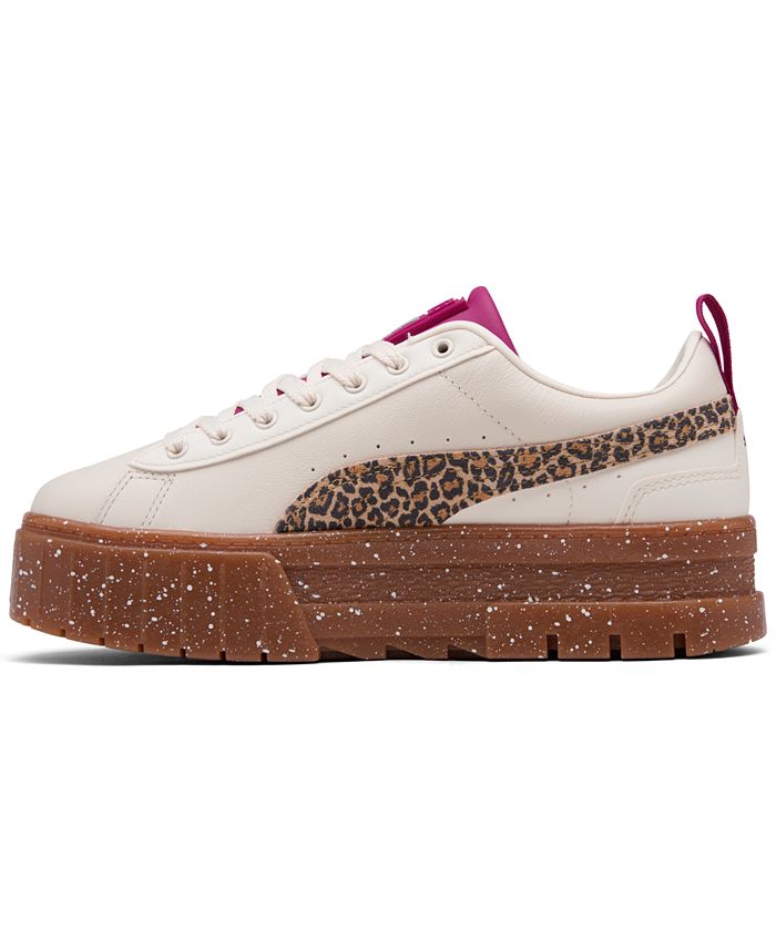 Puma Women's Mayze SE Leopard Print Casual Sneakers from Finish Line