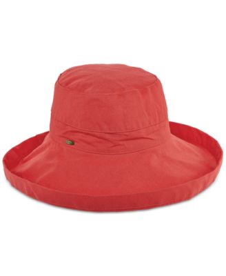 Cotton Big Brim With Inner Drawstring