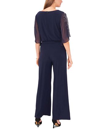 Msk jumpsuit macys cheap