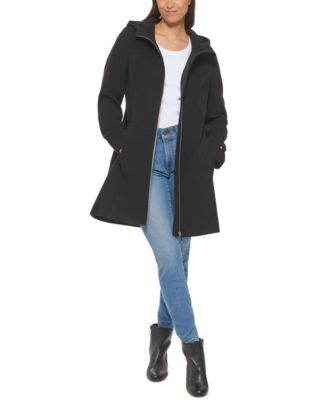 Women's Belted Hooded Coat