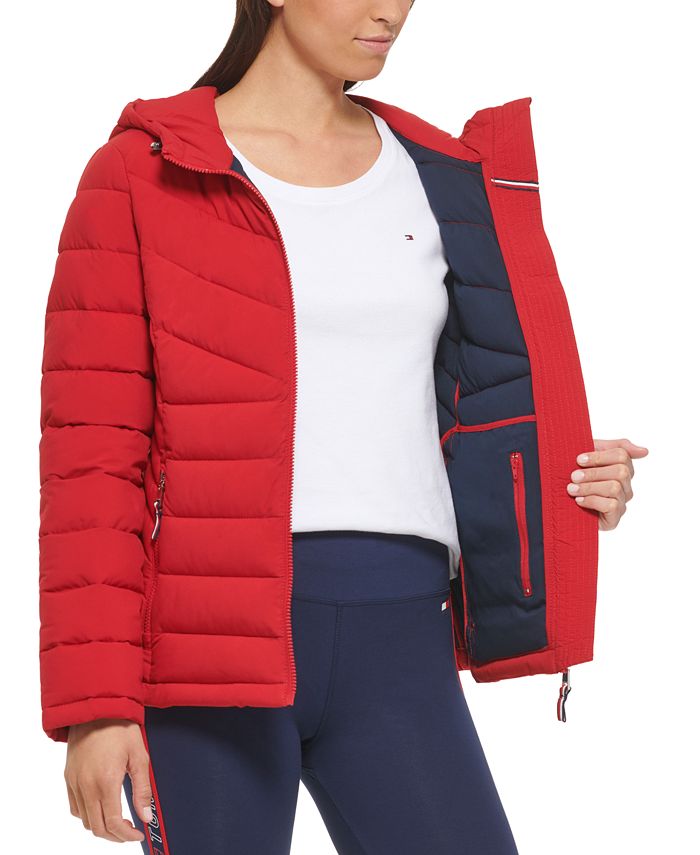 Tommy Hilfiger Women's Hooded Packable Puffer Coat Macy's
