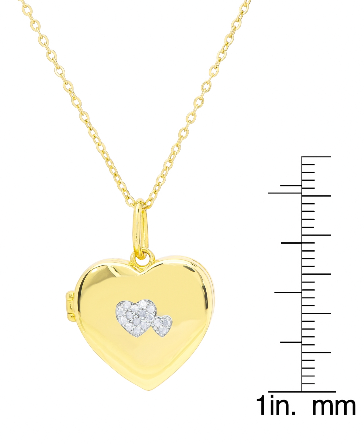 Diamond Heart Locket 18