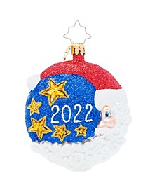 The First Star I See Tonight 2022 Gem Glass Ornaments