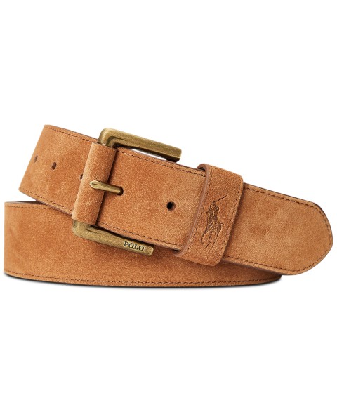 Мужские Polo Ralph Lauren Men's Roller-Buckle Suede Belt