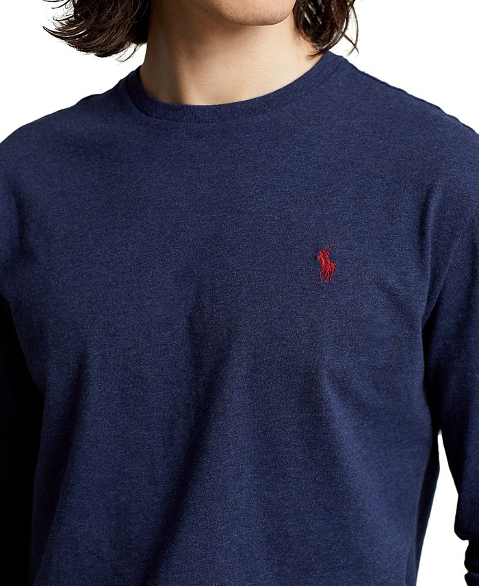 Polo Ralph Lauren Men's Classic-Fit Jersey Long-Sleeve T-Shirt - Macy's