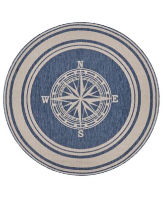 Lr Home Shoreline Srl81871 Area Rug In Blue