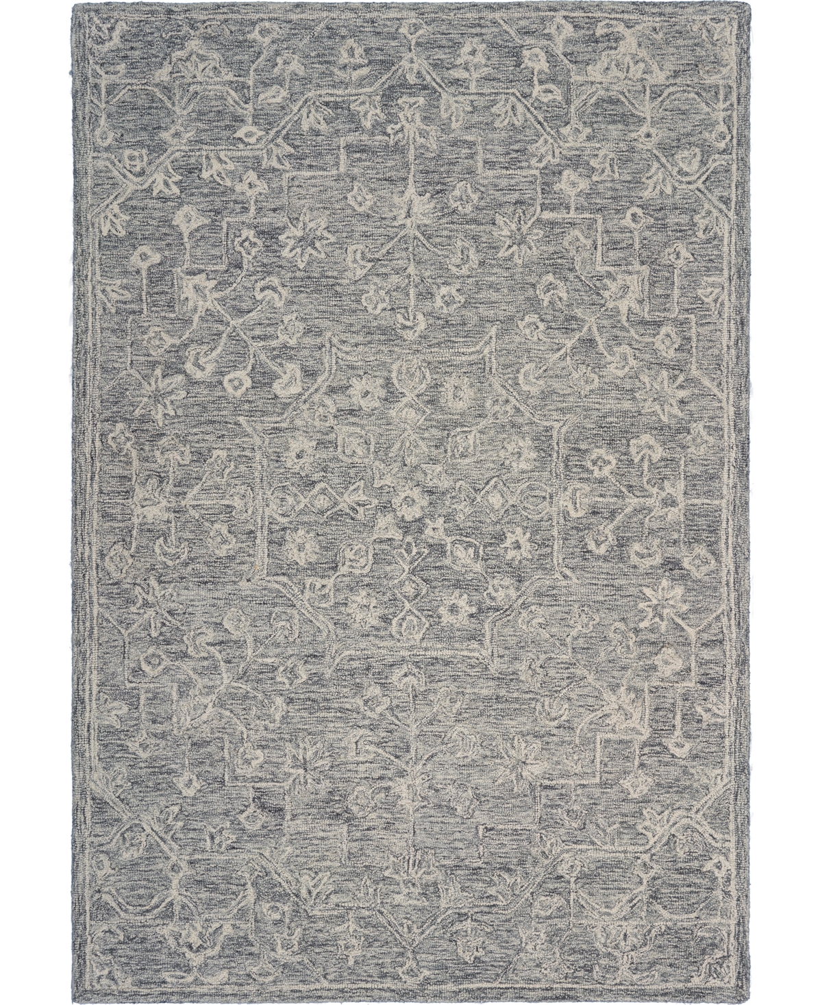 Lr Home Cypress CYP81571 7' x 9' Area Rug - Silver-Tone, Gray