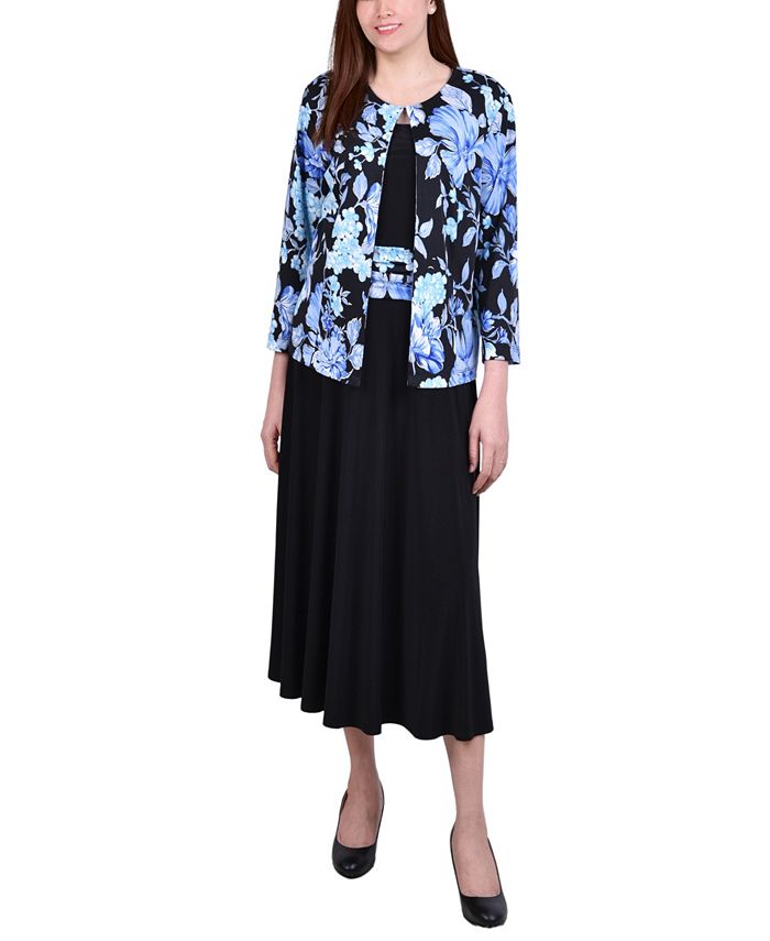 Macy's two piece dress top