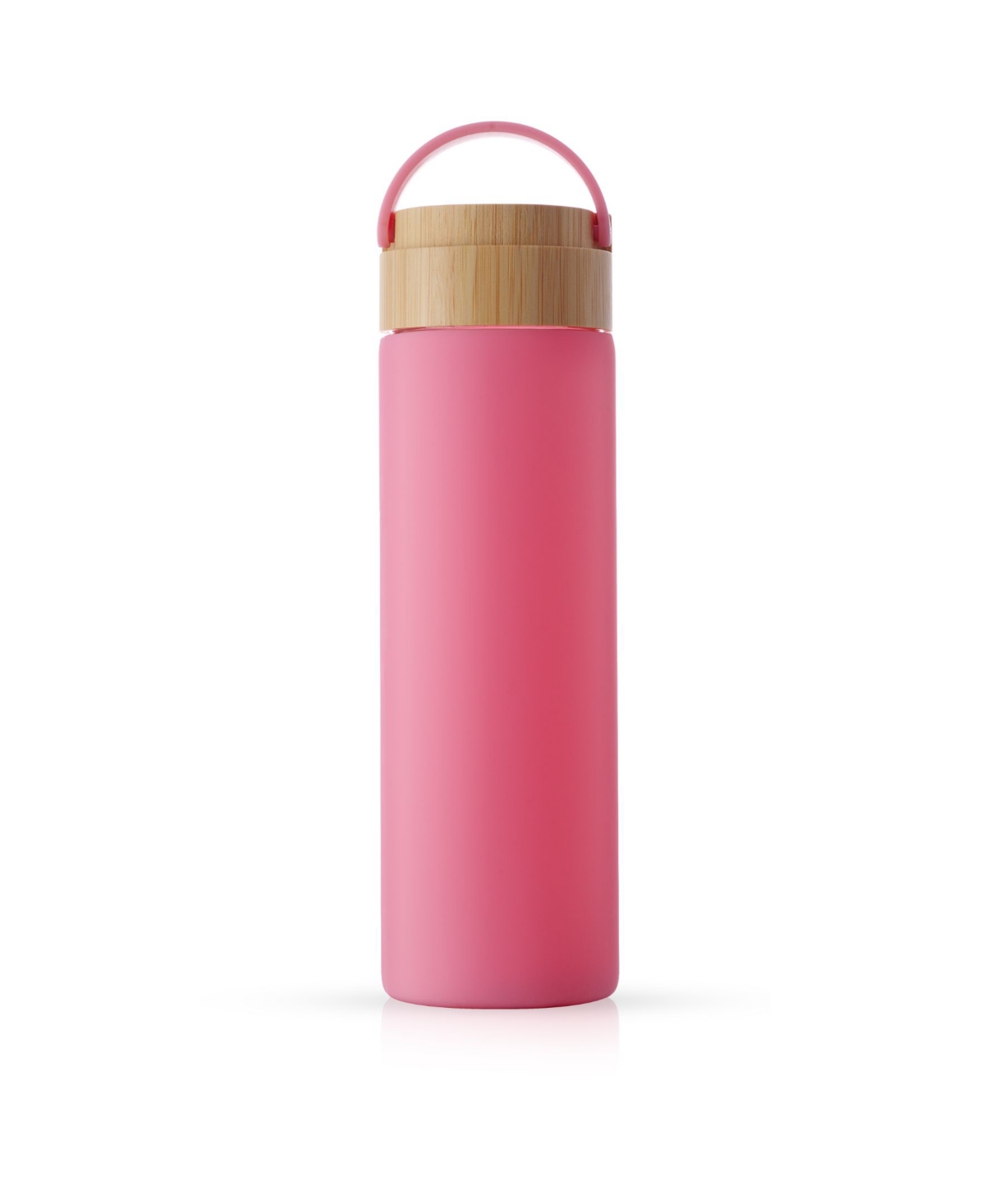 Joyjolt Glass Water Bottle In Pink