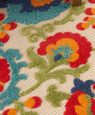 Aloha ALH17 2'8" x 4' Outdoor Area Rug