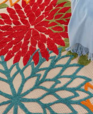 Aloha ALH05 3'6" x 5'6" Outdoor Area Rug