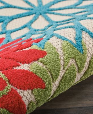 Aloha ALH05 5'3" x 5'3" Round Outdoor Area Rug