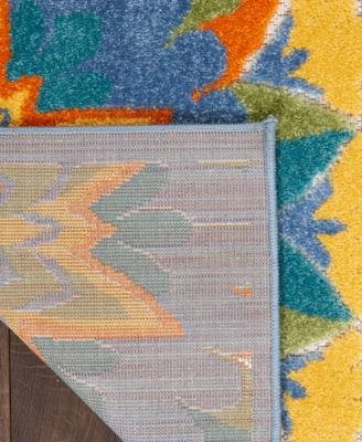 Aloha ALH22 5'3" x 7'5" Outdoor Area Rug