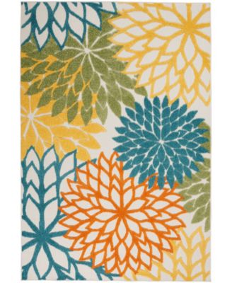 Aloha ALH05 3'6" x 5'6" Outdoor Area Rug